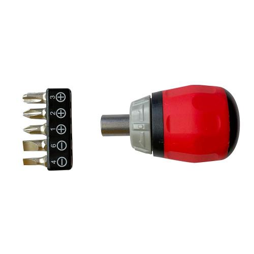 Seshin Buffalo SB-2088B-5 Driver Stubby Ratchet Driver Set