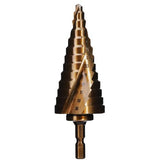 Seshin Buffalo T13-535 Step Drill Cobalt Step Drill - Twist Type (Hex Shank)