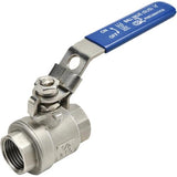 CDC 2PC SB-F 1/4 Stainless Steel Ball Valve