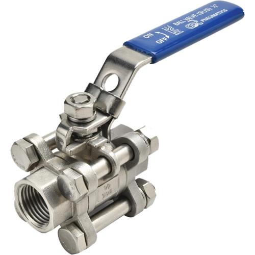 CDC 3PC SB 1/4 Stainless Steel Ball Valve