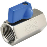 CDC SBFF 1/4 Stainless Steel Ball Valve