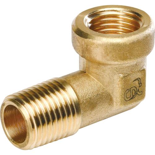 CDC BFML 1/8 Brass Service Elbow