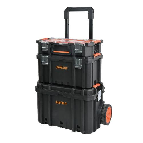 Seshin Buffalo SB-MINI SET Tool Box Hard Box (Stackable)