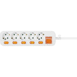 Dongyang Electronics SHM-NSG5C/SC Multi Cord (Individual Circuit Breaker Switch)