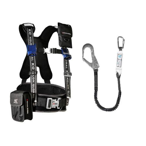 Hard Hats &amp; Safety Belts | Koolon Global Safety Belt | Korean source | MRO KPDAB-220 AL Upper Body Safety Harness - Premium