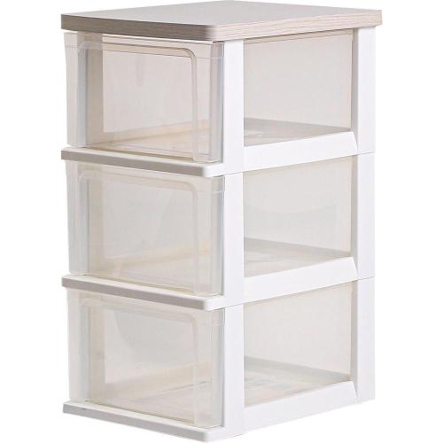 Iris WTS-303 Wood Top Drawer Cabinet