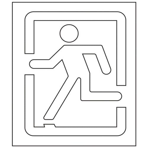 Escort 819-4563 Stencil