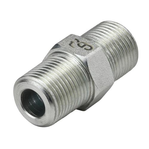 CDC ISND R3/8-R3/8 Steel Nipple PT Connection (PT+PT)
