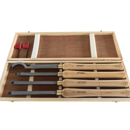 SMATO CKW4P Wood Chisel Wood Lathe Chisel Set
