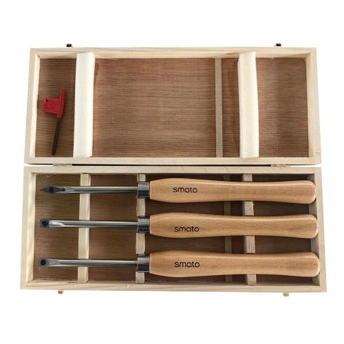 SMATO CKW3P Wood Chisel Wood Lathe Chisel Set