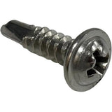 Hanshin 133-0670 Piece Direct Washer Head Screw (Stainless)