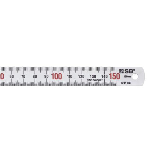 SB SSRC-150 Steel Ruler (Matte)