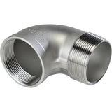 CDC SFML 1/4 Stainless Steel Threaded Elbow Union