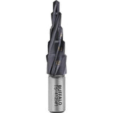 Seshin Buffalo T5-412 Step Drill 4-Flute Cobalt Step Drill - Twist Type