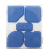 SMATO HSPS5P Silicone Scraper & Spatula Silicone Pad Set