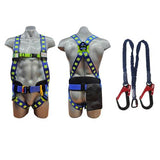 Hard Hats &amp; Safety Belts | Korean source | MRO | Swagelok 854-6641 Full Body Waist Harness