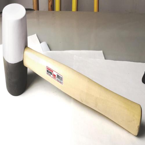 Hanshin 133-2678 Hammer Double-sided Rubber Mallet