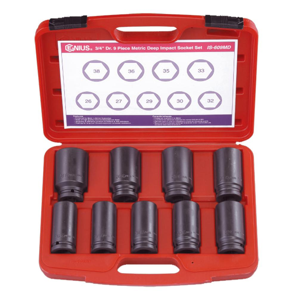 Genius Deep Impact Socket Set IS-609MD