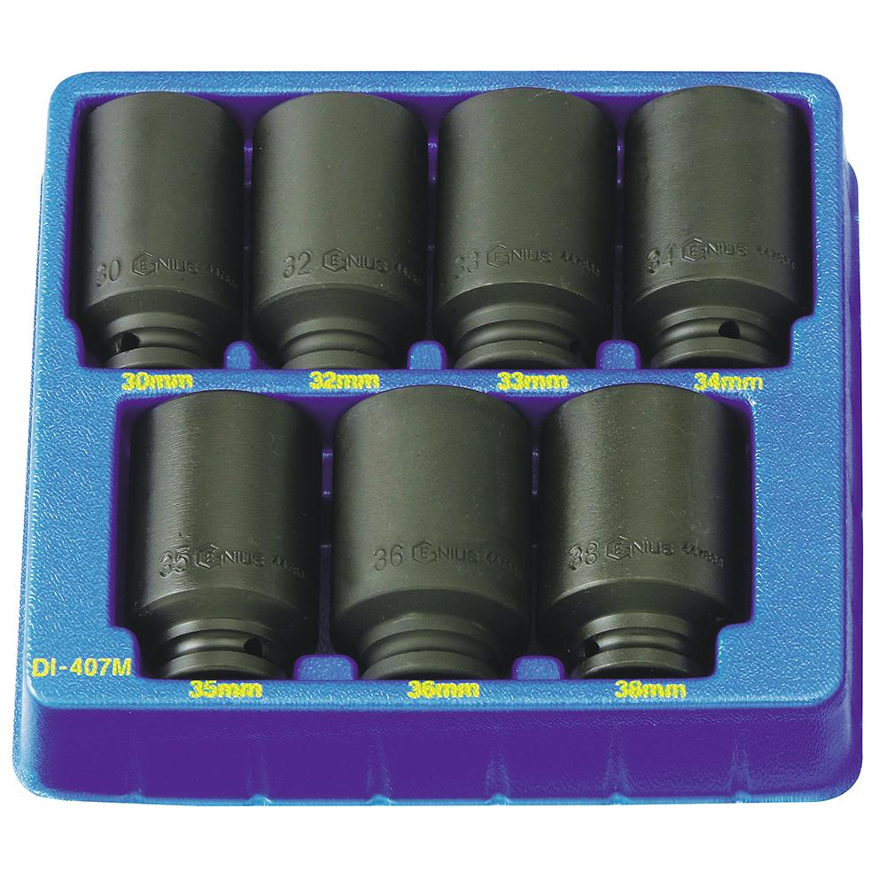Genius Deep Impact Socket Set DI-407M