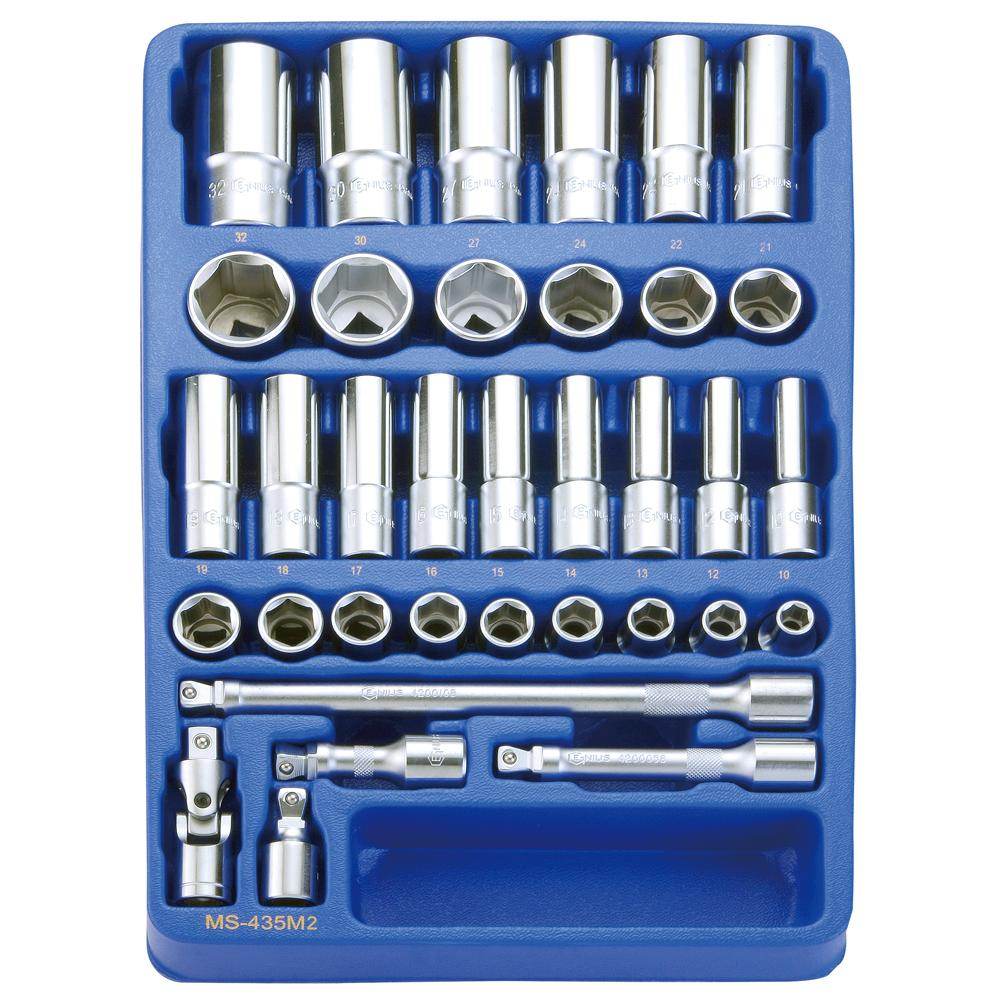 Genius Hand Socket Set MS-435M2