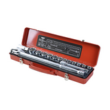SMATO Socket Wrench Set 1/2" 17pcs 6PT