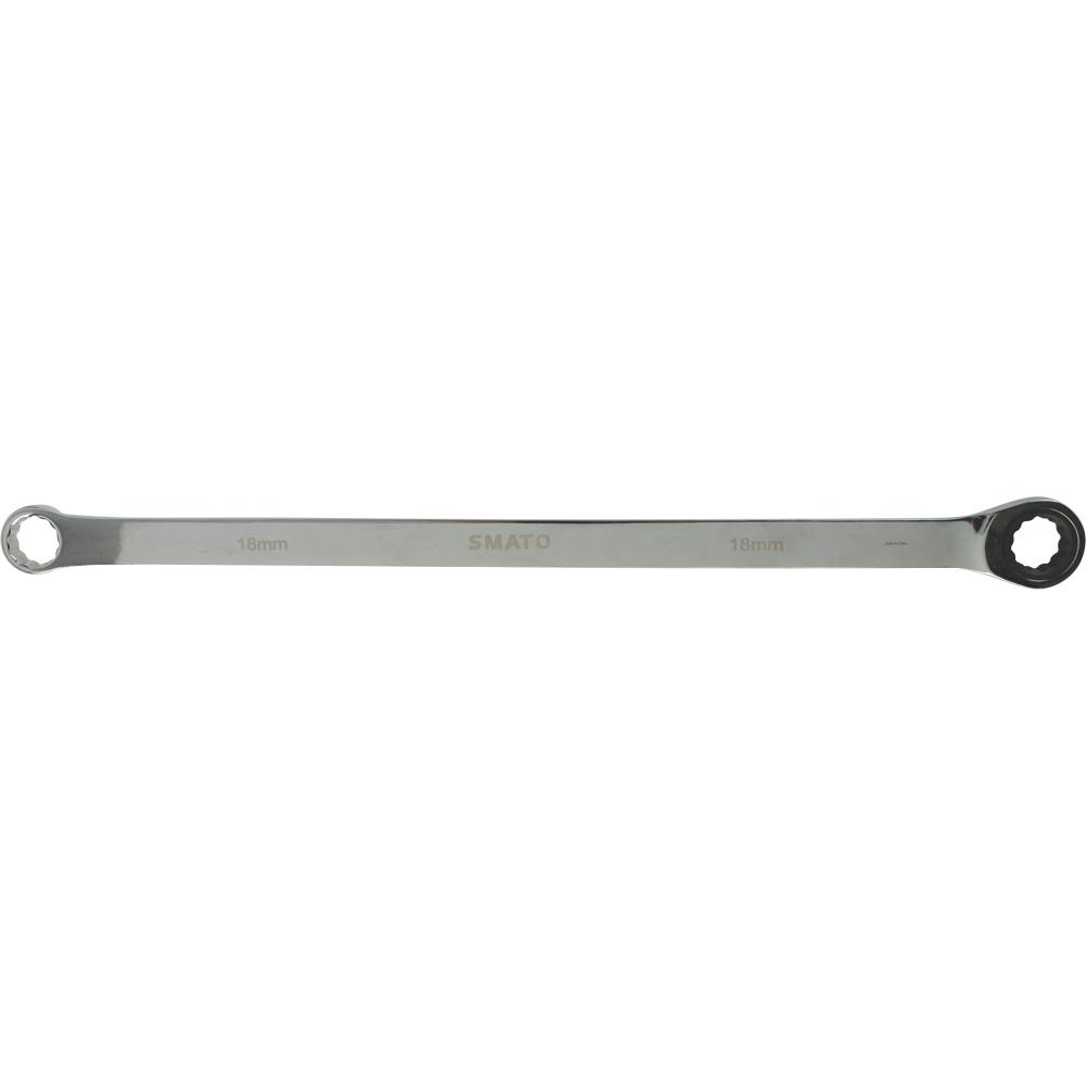 SMATO Ratcheting Offset Wrench Long