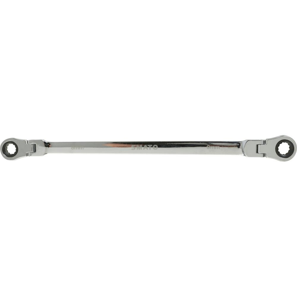 SMATO Ratcheting Offset Wrench Long Flexible