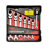 Seshin Buffalo Ratcheting Combination Wrench Set Flexible Pro