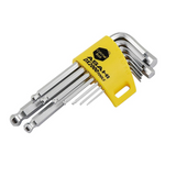 ASAHI Catcher Ball End Hex L-Key Set 9pcs AZKS/AQK5
