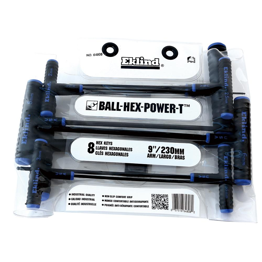 Eklind Ball Hex T-Key Set