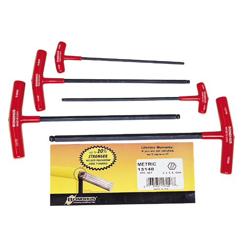 BONDHUS Ball Hex T-Key Set