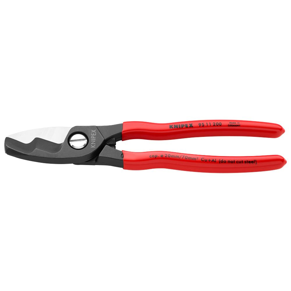 KNIPEX Cable Shear 95 11 200 SB (Twin Blade)