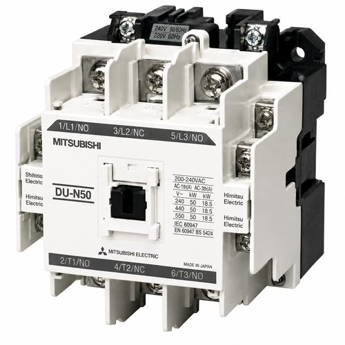 Mitsubishi Electric - DUD-N120 DC Magnetic Contactor (DC Operated, 2a Main, 22kW at DC220V)