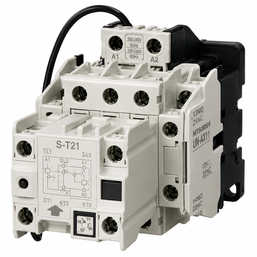 Mitsubishi Electric - SLD-N150FN Class 2 Heat Resistant Mechanical Latch Magnetic Contactor (DC Operated Closing Coil, 140A Carrying, 140A AC-3 at 220V)