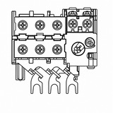 Mitsubishi Electric UT/UN-TH Starter Connection Conductor Kits
