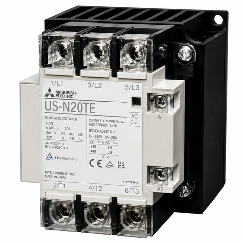 Mitsubishi Electric - US-N5SS Solid State Contactor (AC100-240V, 5A AC-1)