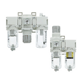 SMC AC20-D F.R.L. Combination (Filter + Regulator + Lubricator)