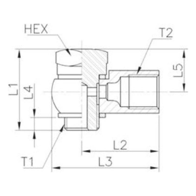 Aryung BA Banjo Adaptor (M8)