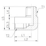Aryung TH/TS Tube Elbow (Ø4/Ø6)