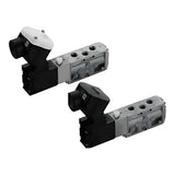 CKD 4F2/4F3-W Selex 5-Port Solenoid Valve (Outdoor, Direct Piping)