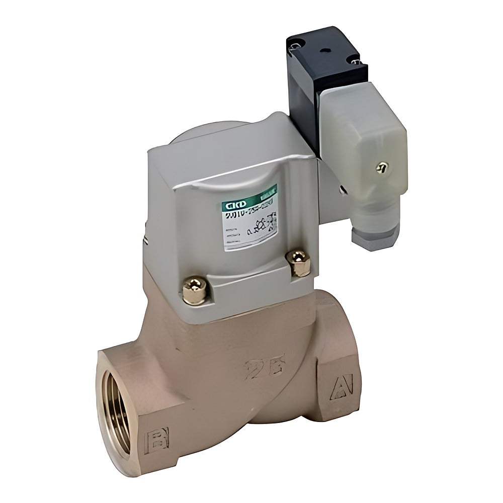 CKD ADK11-W Outdoor Pilot Kick 2-Port Solenoid Valve (MULTILEX, NC)