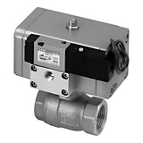 CKD CHB/CHBF-FP2 Air Operated Ball Valve 2-Port (Compact Rotary)