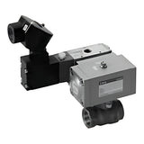 CKD CHB-WV1/CHB-WX1 2-Port Ball Valve with Solenoid Valve (Outdoor)