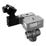CKD CHG-WV1/CHG-WX1 3-Port Ball Valve with Solenoid Valve (Outdoor)