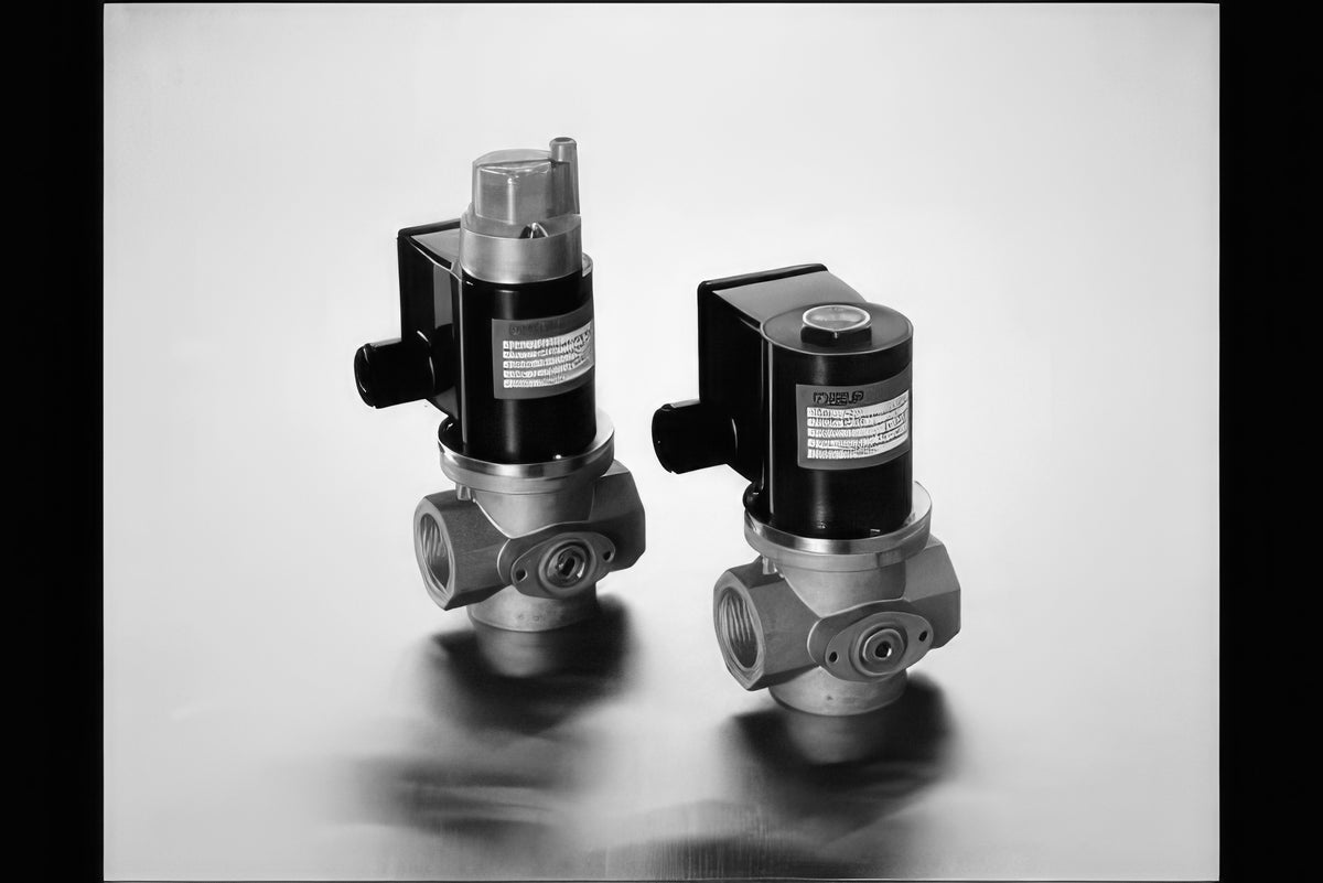 CKD Gas Shut-Off Valve (Slow Open) VLA Series