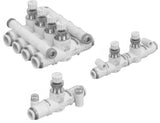 CKD In/Out Speed Controller SCD2 Series (In-Line Type, Push-In Fitting)