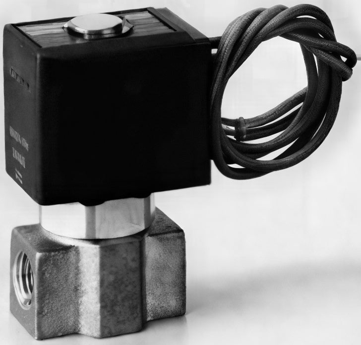 CKD JUST FIT Direct Acting 2-Port Solenoid Valve for Hot Water FHB Series (Single Unit)