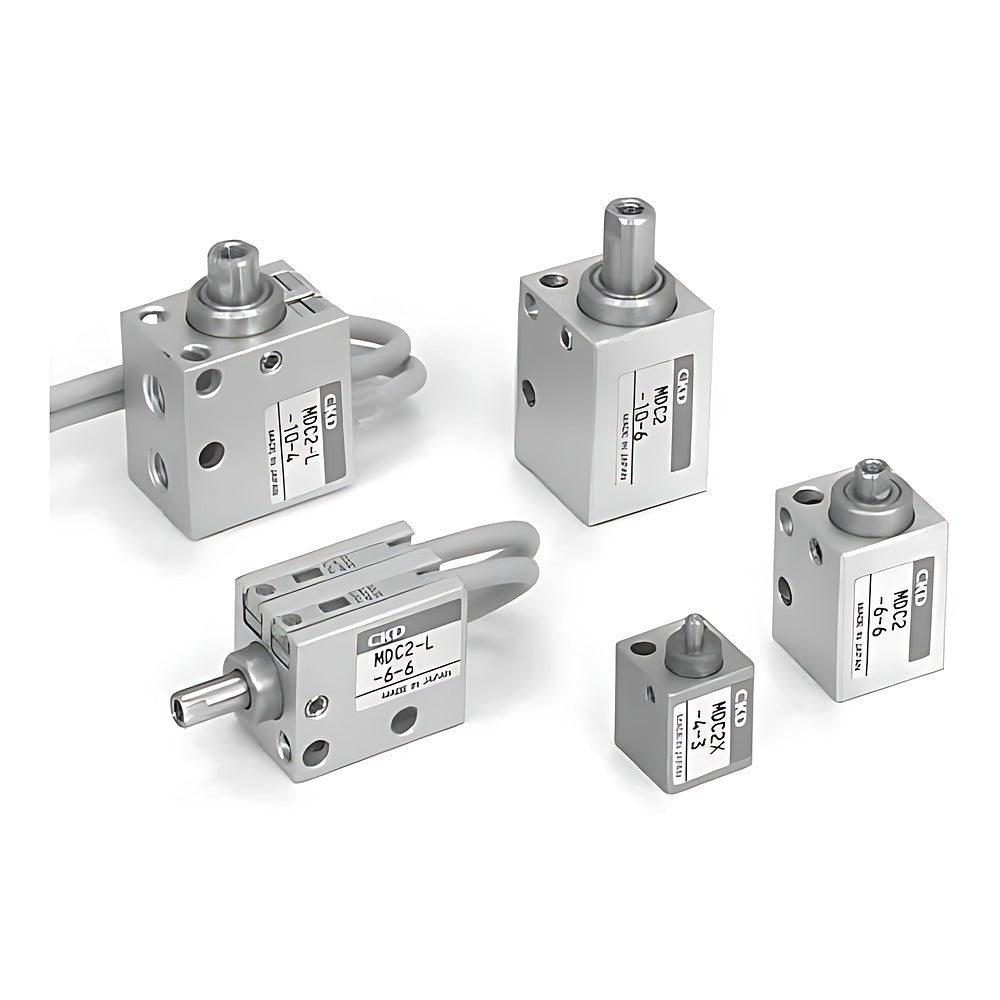 CKD MDC2-X/Y Small Direct Cylinder (Single-Acting Push/Pull)