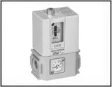 CKD Mechanical Pressure Switch P4000-W Series (Setting 0.1 to 0.8 MPa, Port 1/4 to 1/2)