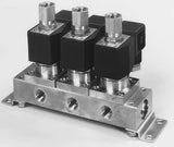 CKD MULTILEX Direct Acting 3-Port Solenoid Valve Manifold/Actuator GAG311, GAG312, GAG351, GAG352, GAG412, GAG413, GAG452, GAG453 Series